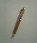 Oak Wood Filigree Pen